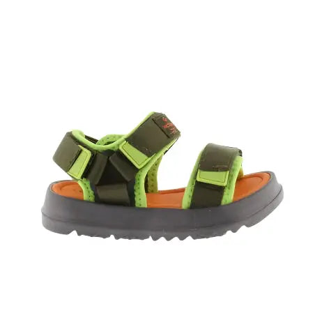 VICTORIA AGOSTO SANDALIA TIRAS NYLON KAKI - baby enRoute