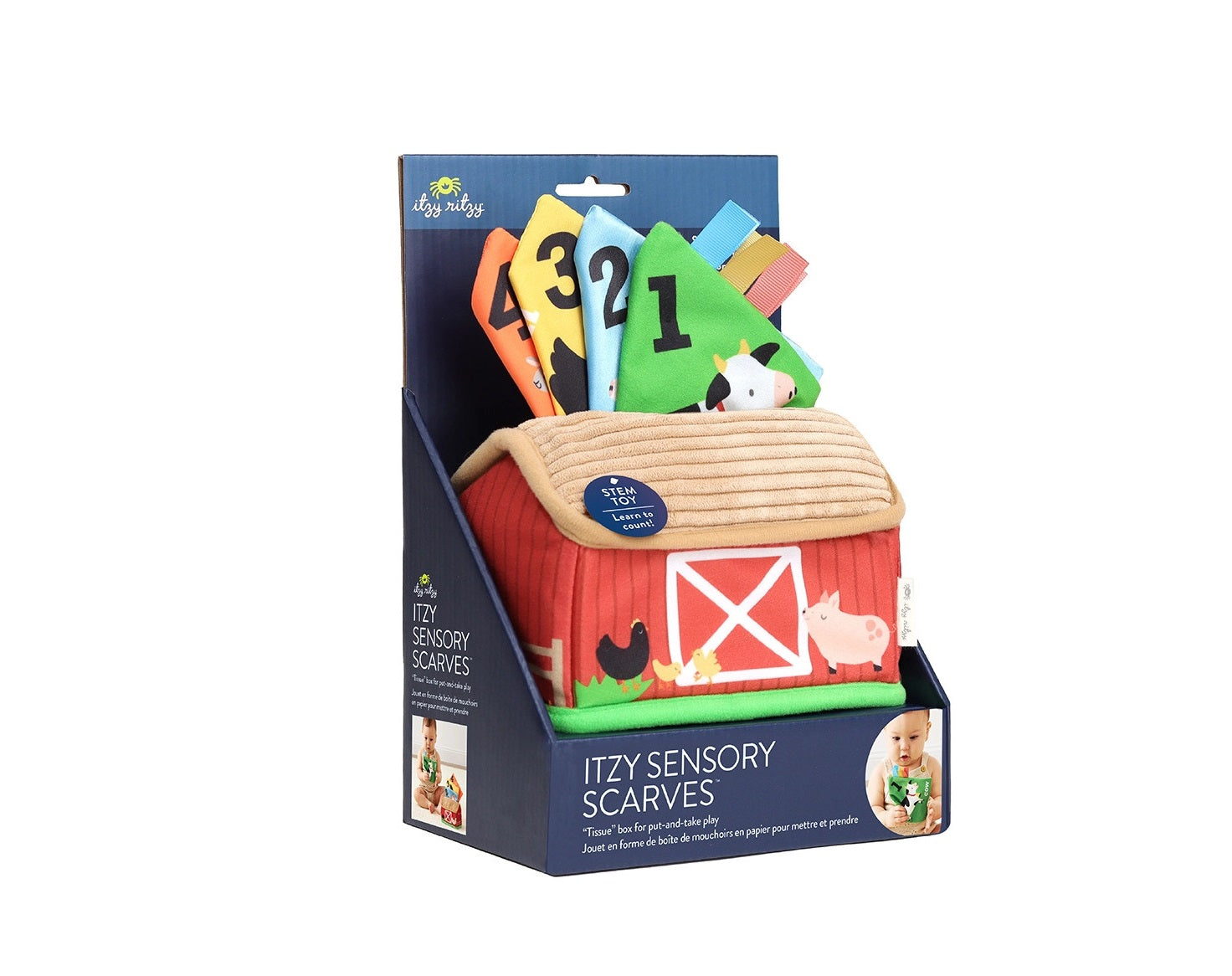 Itzy Ritzy Itzy Sensory Scarves