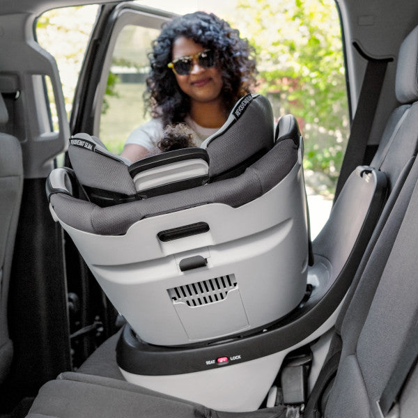 EVENFLO GOLD REVOLVE360 SLIM 2-IN-1 ROTATIONAL CAR SEAT WITH SENSORSAFE