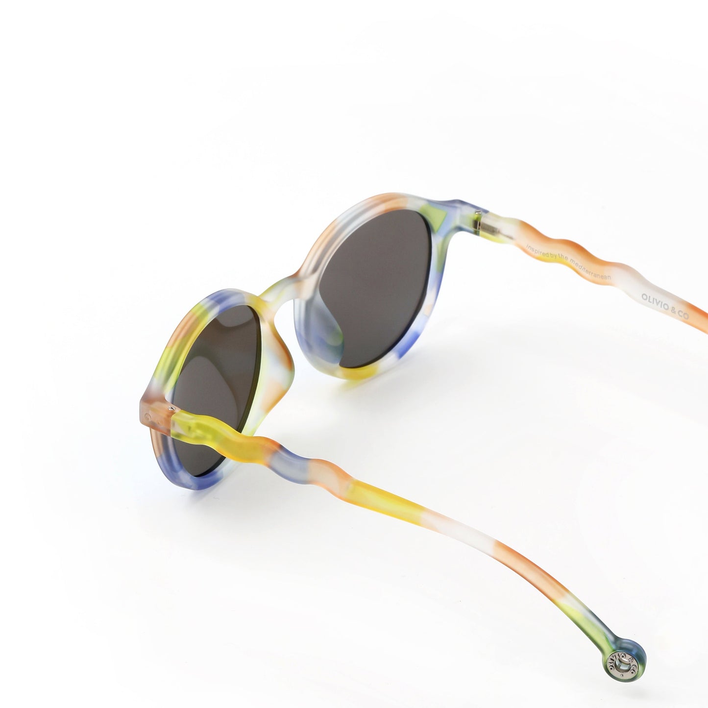 OLIVIO & CO OVAL SUNGLASSES ART BRUSH ADULT - baby enRoute