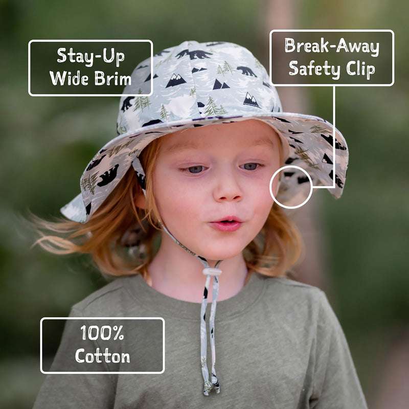 JAN & JUL COTTON FLOPPY HAT CAMP GROVE - baby enRoute