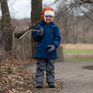 JAN & JUL WATERPROOF PUDDLE DRY RAIN JACKET NEBULA BLUE