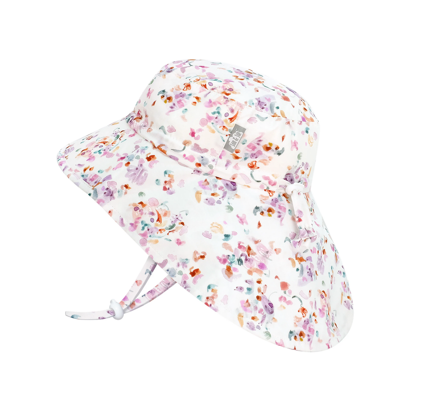 JAN & JUL KIDS WATER REPELLENT ADVENTURE HATS Pretty Petals - baby enRoute