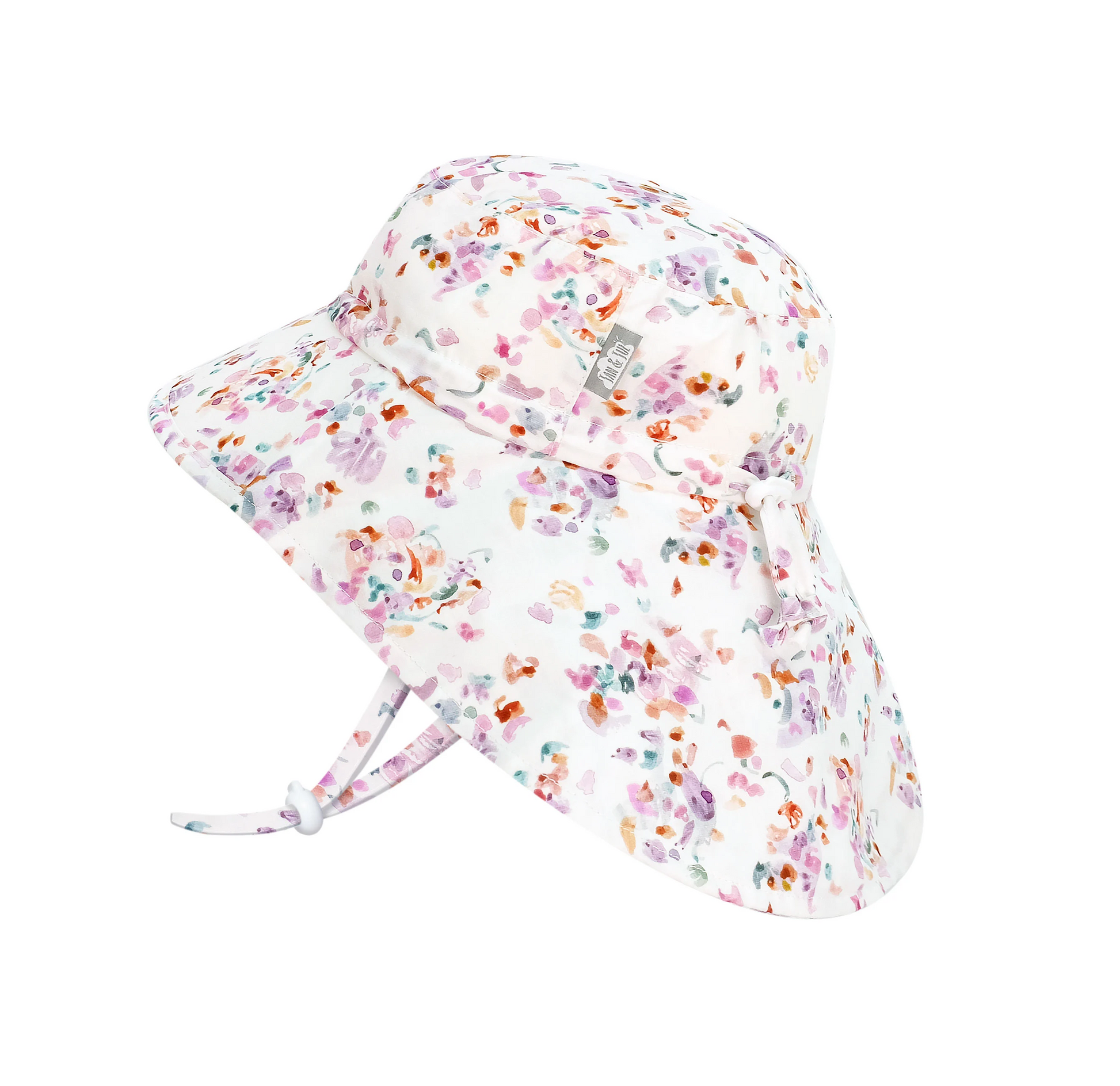 JAN & JUL KIDS WATER REPELLENT ADVENTURE HATS Pretty Petals
