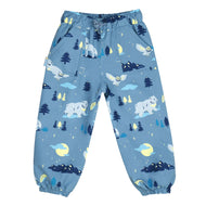Jan & Jul Waterproof Puddle Dry Rain Pants Wolf And Bear