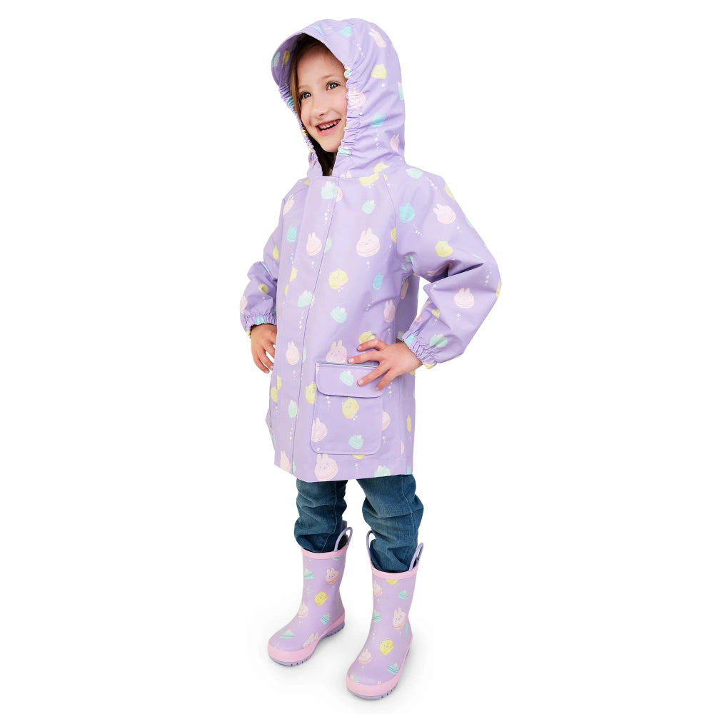 Jan & Jul Waterproof Puddle Dry Rain Jacket Macarons
