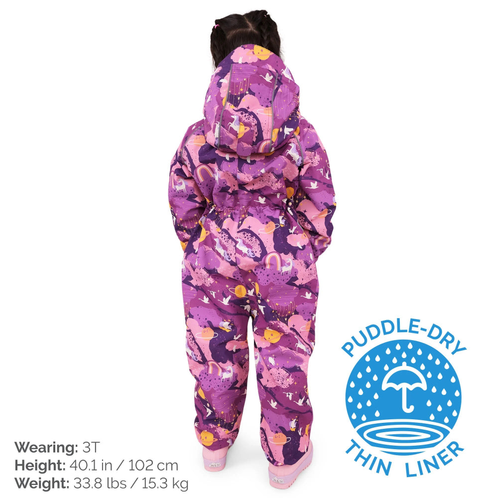 Jan & Jul Waterproof Puddle Dry Rain Suit Purple Dream