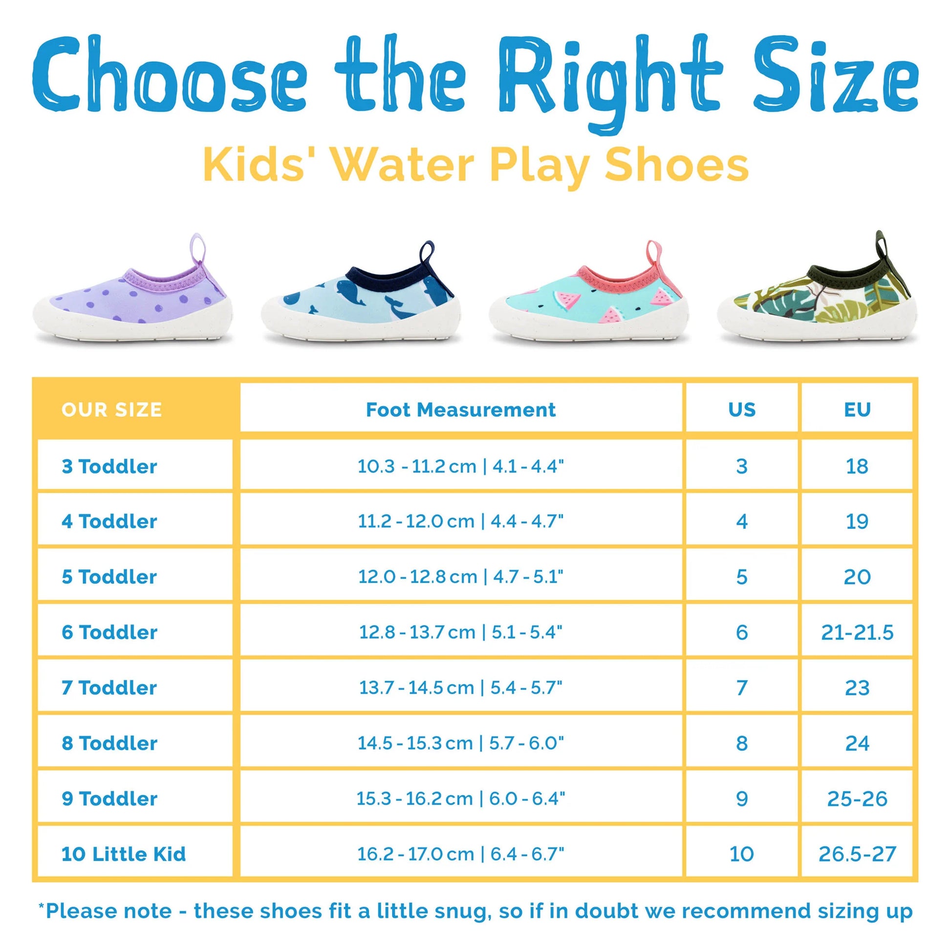 JAN & JUL KIDS WATER SHOES MANTA RAY