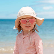 Jan & Jul Kids Polarized Heart Sunglasses Frosty Lavender