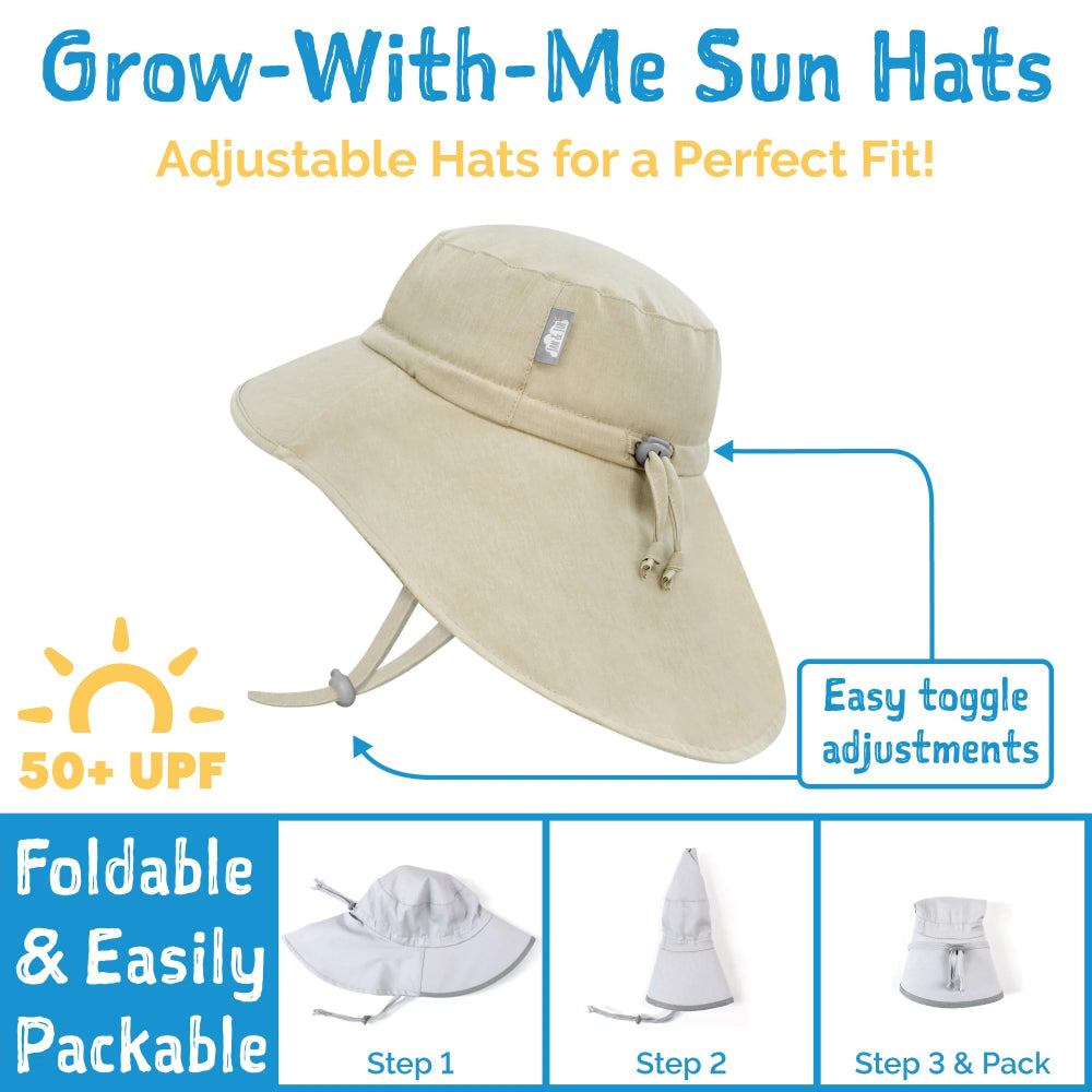 Jan & Jul Kids Water Repellent Xplorer Hats Pink Prairie