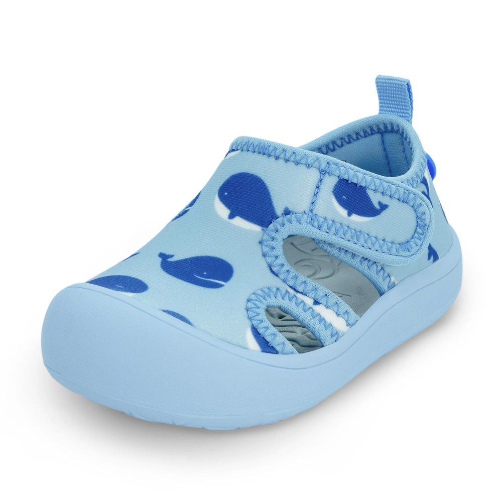 JAN & JUL KIDS SUNNYBREEZE SANDALS BLUE WHALE - baby enRoute