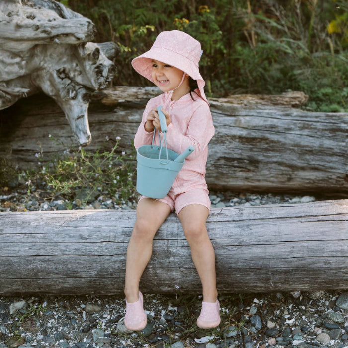 Jan & Jul Kids Water Repellent Xplorer Hats Pink Prairie