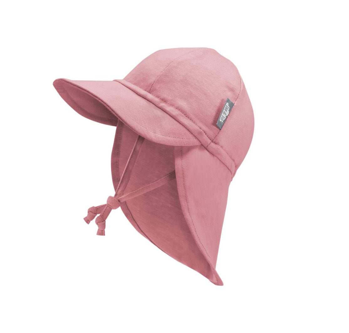 JAN & JUL SUN SOFT BABY CAPS DUSTY ROSE