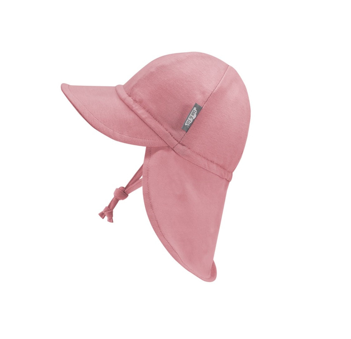 JAN & JUL SUN SOFT BABY CAPS DUSTY ROSE