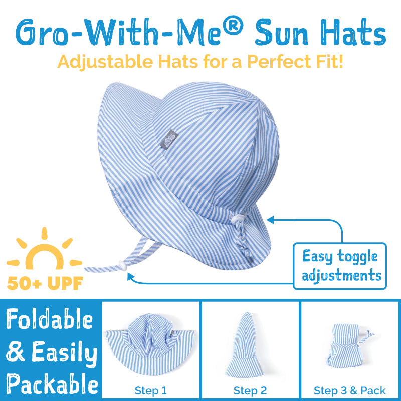 JAN & JUL COTTON FLOPPY HAT PRETTY PETALS