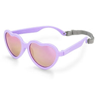 Jan & Jul Kids Polarized Heart Sunglasses Lavender