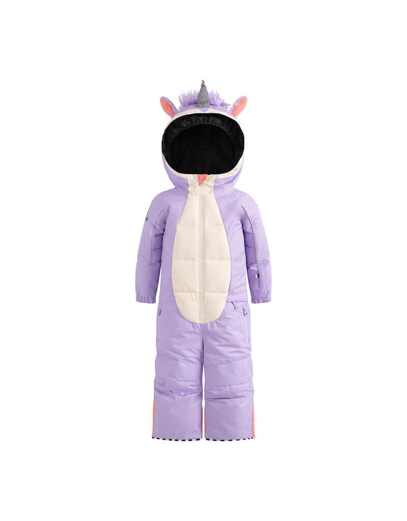 WEEDO LILA UNICORN SNOWSUIT