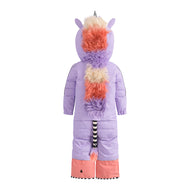 WEEDO LILA UNICORN SNOWSUIT