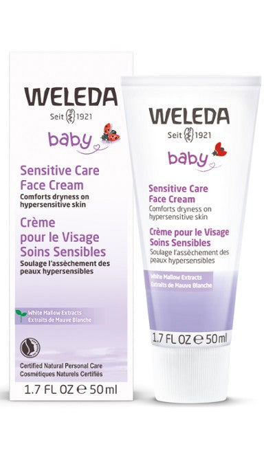 WELEDA SENSITIVE CARE FACE CREAM 1.7OZ 50ML