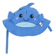 ZOOCCHINI BABY/TODDLER SUN HAT WHALE