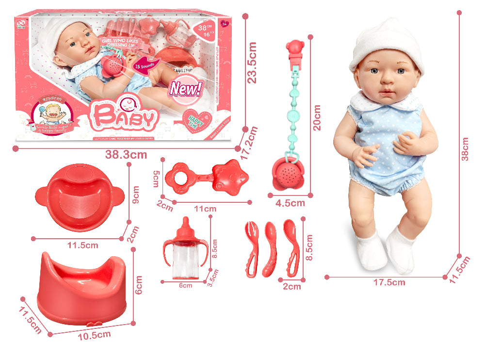 Xinle Tong Cotton Doll Blue