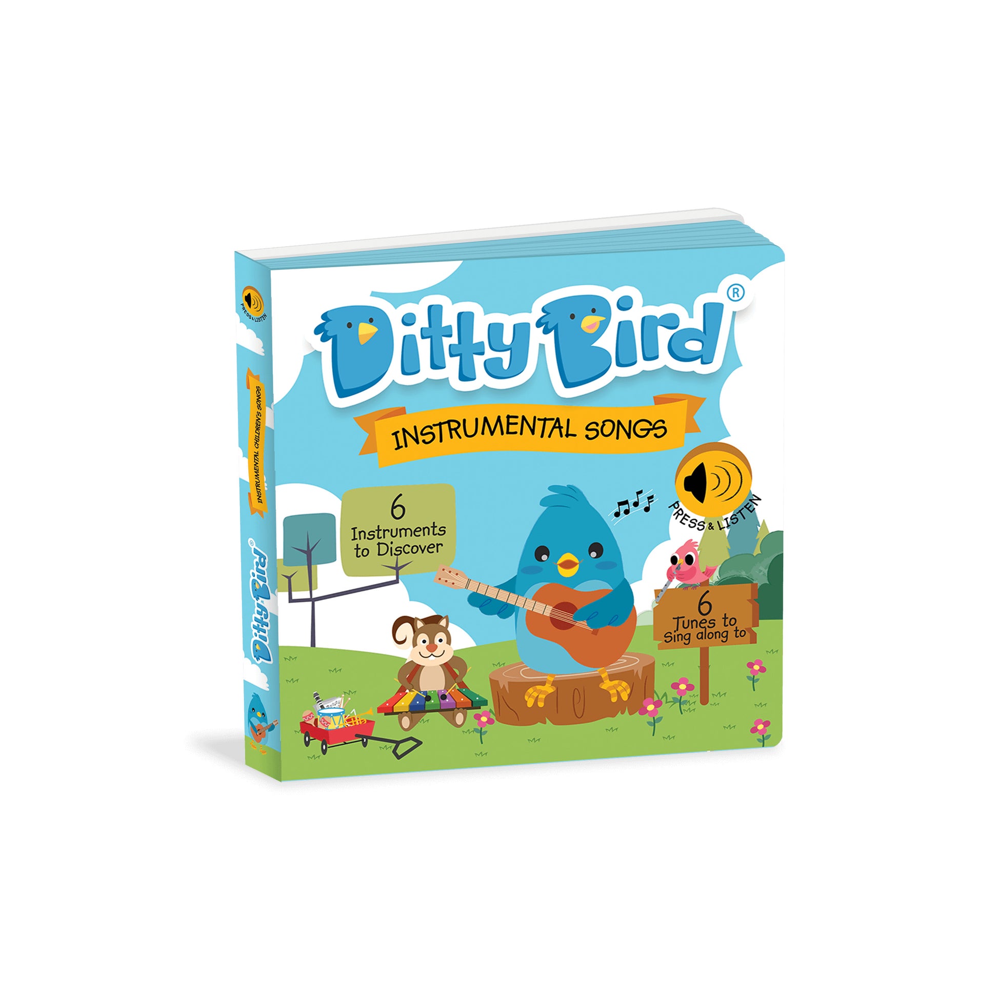 DITTY BIRD SOUND BOOK - INSTRUMENTAL CHILDRENS SONGS