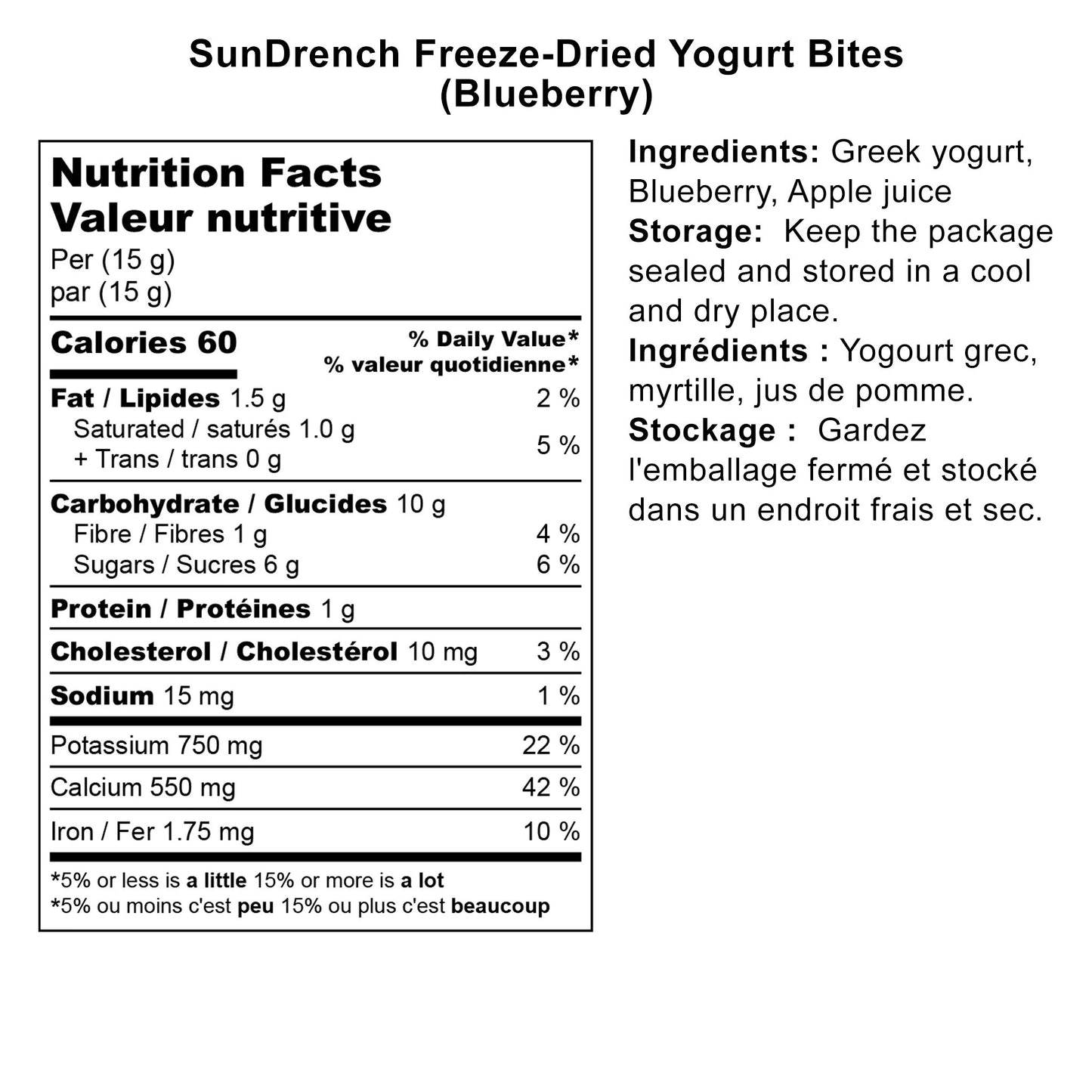 SUNDRENCH MAGIC YOGURT BLUEBERRY 84G - baby enRoute