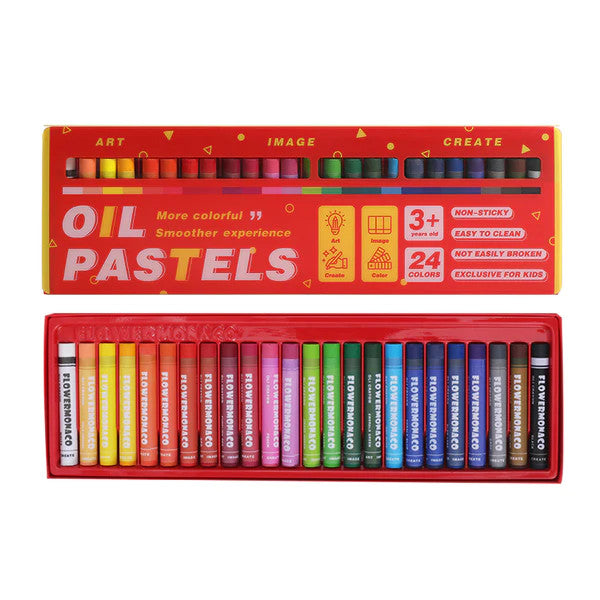 FLOWER MONACO OIL CRAYON ORIGINAL - baby enRoute