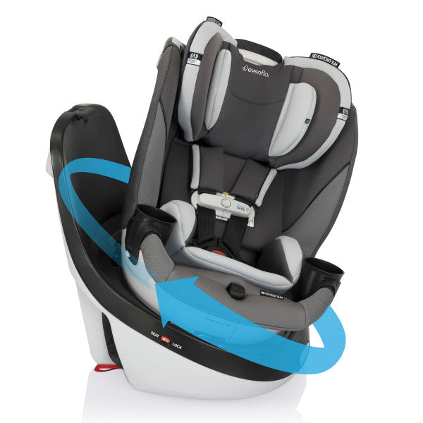 EVENFLO GOLD REVOLVE360 SLIM 2-IN-1 ROTATIONAL CAR SEAT WITH SENSORSAFE