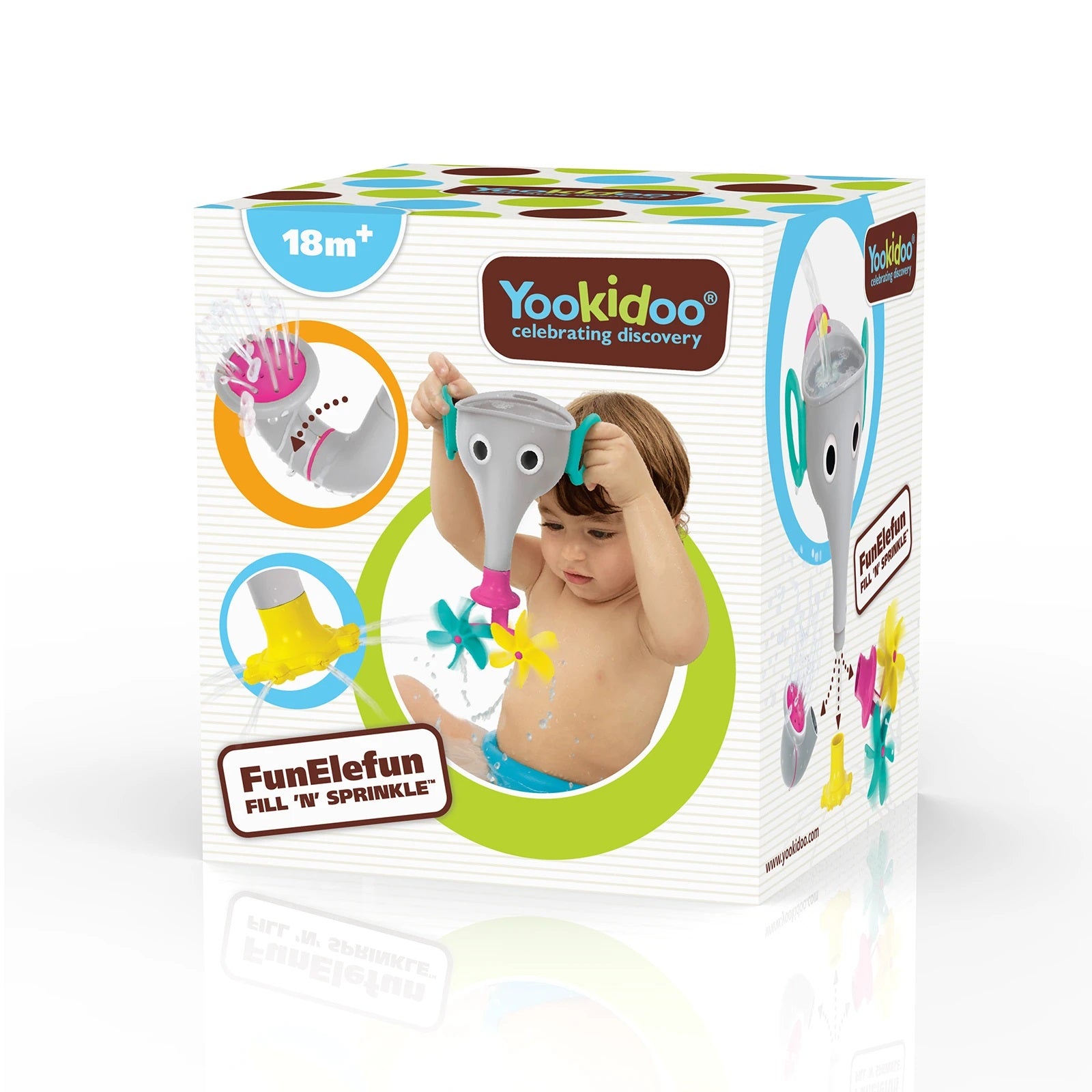 Yookidoo Funelefun Fill 'N' Sprinkle Grey