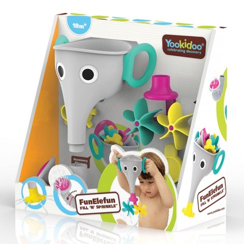 YOOKIDOO FUNELEFUN FILL 'N' SPRINKLE GREY - baby enRoute