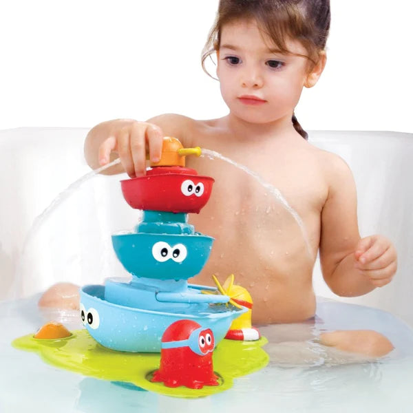 YOOKIDOO STACK 'N' SPRAY TUB FOUNTAIN - baby enRoute