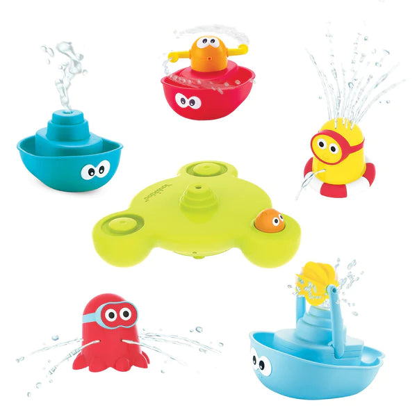 YOOKIDOO STACK 'N' SPRAY TUB FOUNTAIN - baby enRoute