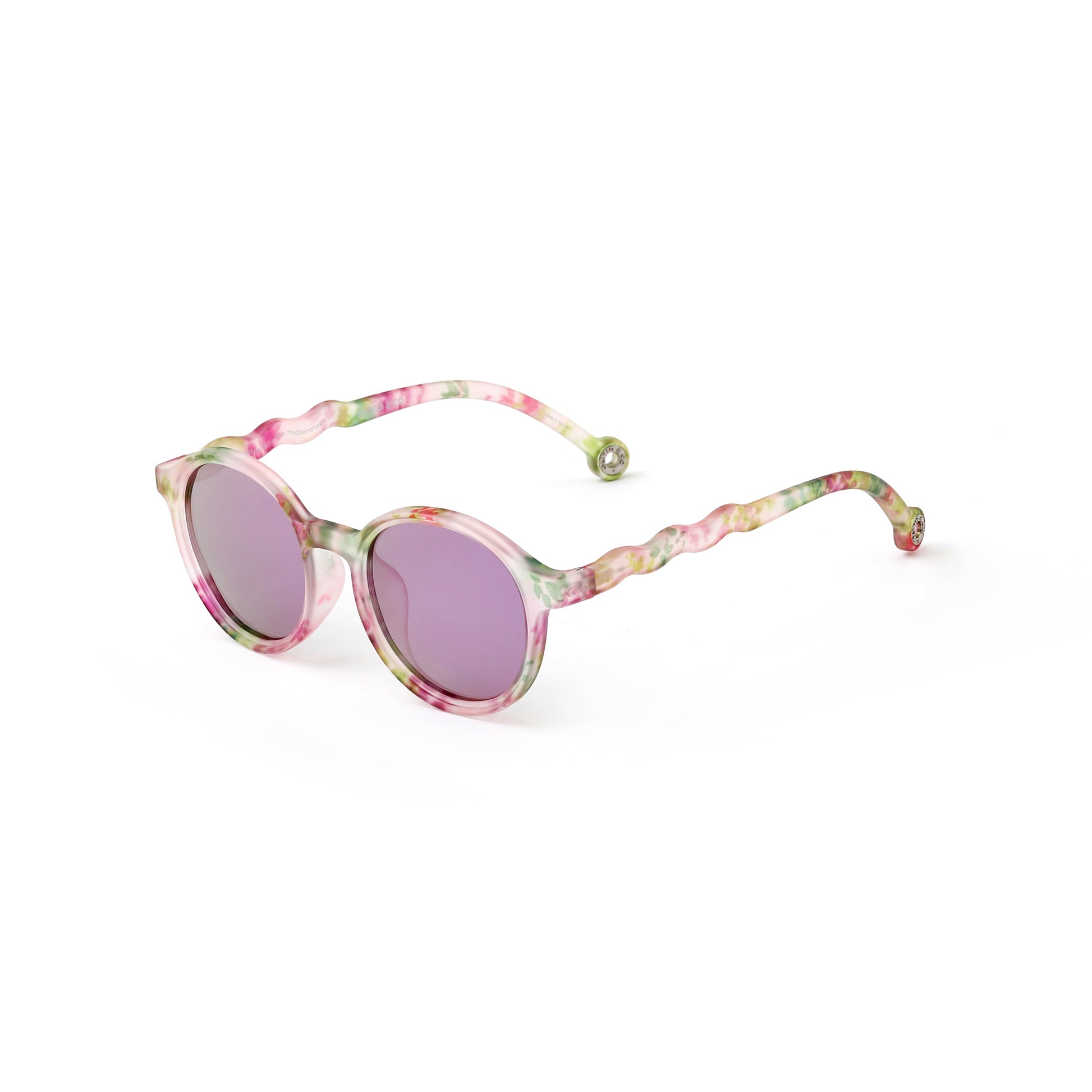 OLIVIO & CO OVAL SUNGLASSES WILD FLOWER ADULT