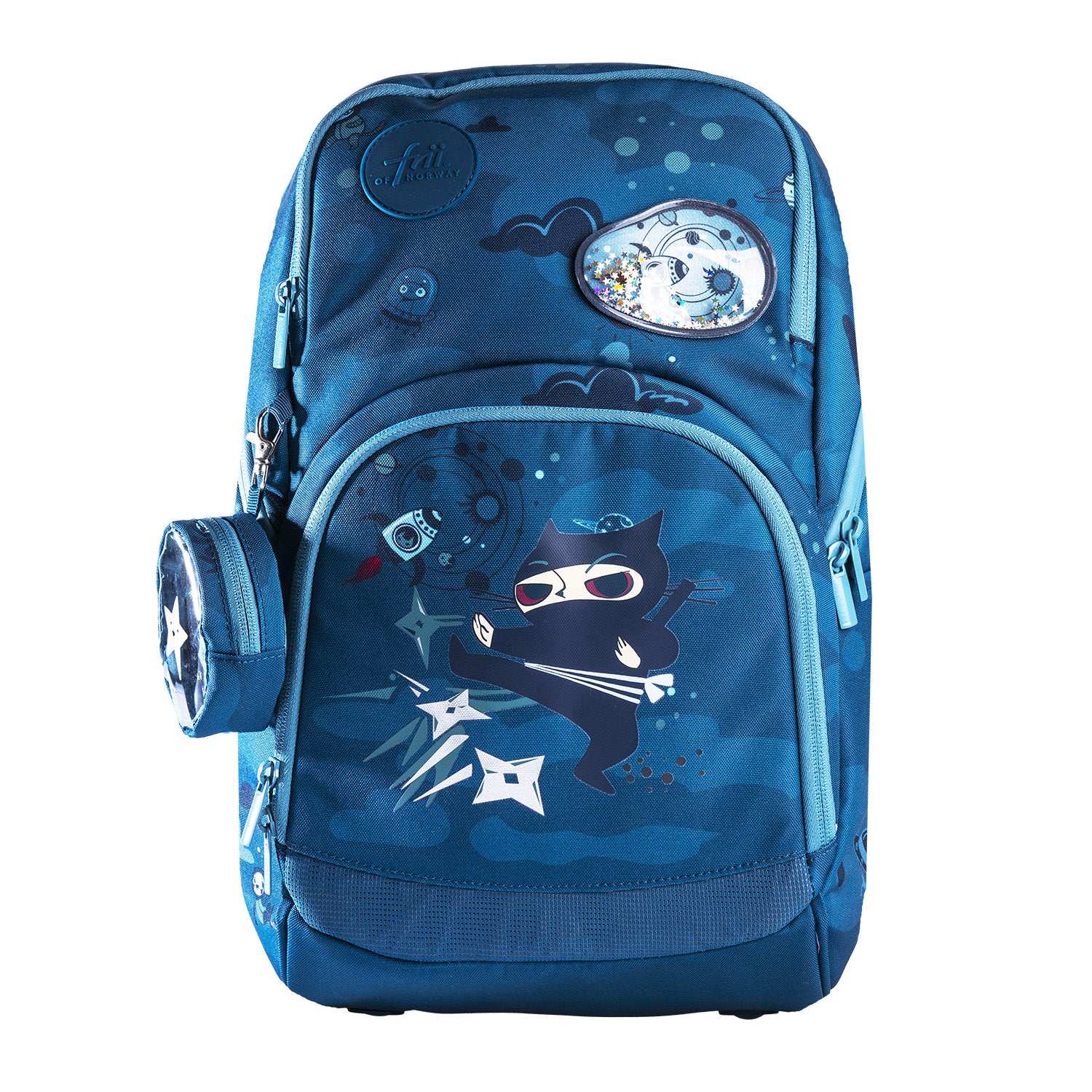 FRII OF NORWAY SCHOOL BACKPACK EXPAND 20-25L NINJA BLUE