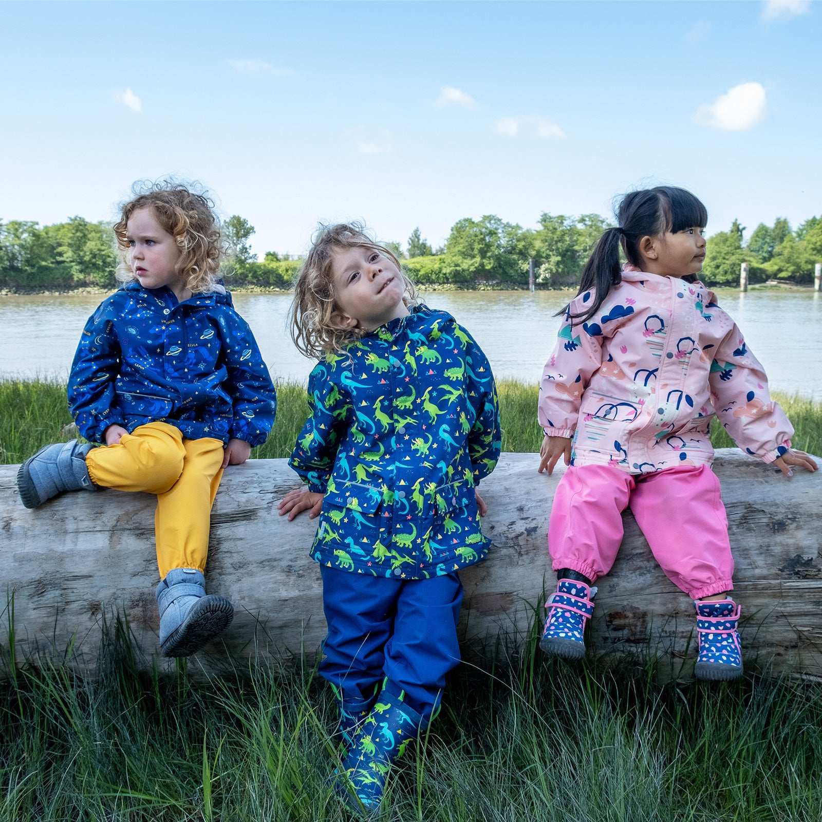 Jan & Jul Waterproof Cozy Dry Rain Jacket Dreamscape