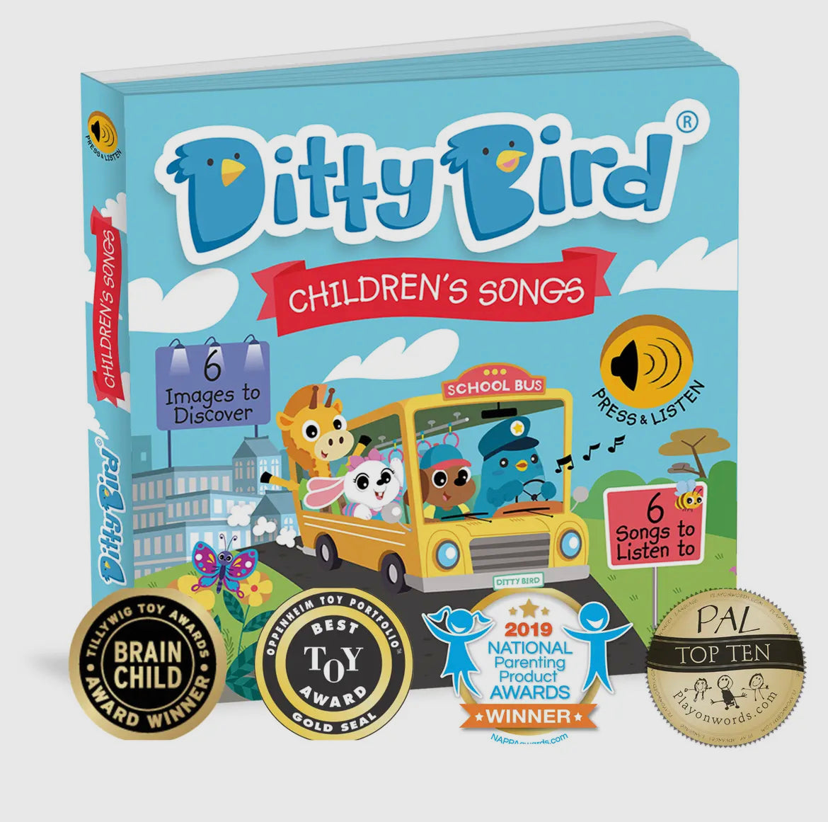 DITTY BIRD SOUND BOOK - CHILDREN'S SONGS