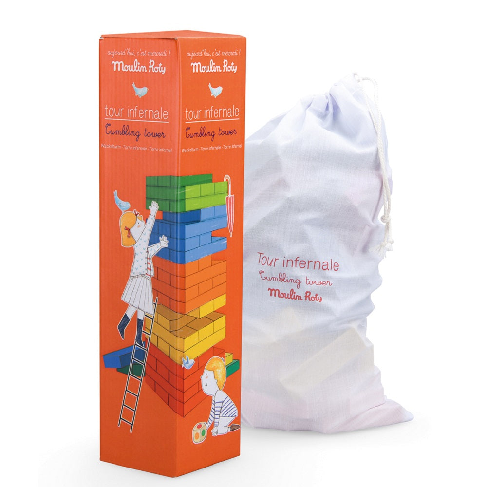 MOULIN ROTY AUJOURD HUI CEST MERCREDI TUMBLING TOWER - baby enRoute